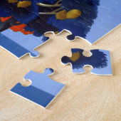 Vintage Garda Italië Air Travel Legpuzzel (Zijkant)