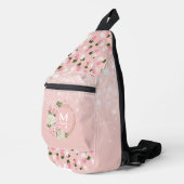 Vintage Garden Blossoms Sling Bag (Rechterhoek)