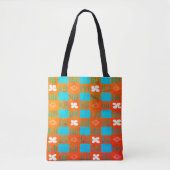 Vintage Garden Canvas tas (Voorkant)