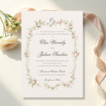 Vintage Garden Ethereal Blush Floral Wedding