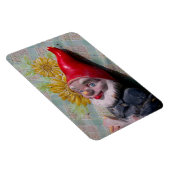 Vintage Garden Gnome Magneet (Rechterzijde)