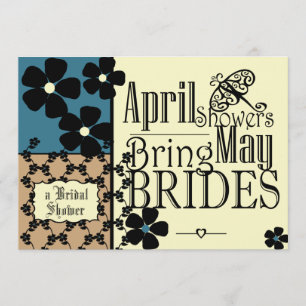 Vintage Garden Vrijgezellenfeest Kaart