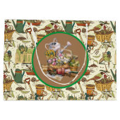 Vintage Gardener Groot Cadeauzakje (Achterkant)