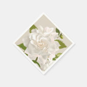 Vintage Gardenia Bloem Servet (Hoek)