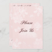 Vintage Gardenia Bridal Shower Kaart (Voorkant / Achterkant)