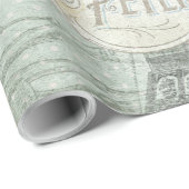 Vintage. Gardening. Cadeaupapier (Rol Hoek)