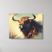Vintage Gaur Frame Canvas Afdruk (Voorkant)