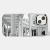 Vintage Gebogen Zuilengang iPhone Hoesje (Achterkant horizontaal)