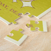 Vintage geboren in 1961 65e verjaardag legpuzzel (Zijkant)