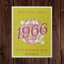 Vintage geboren in 1966 59e 60e verjaardag