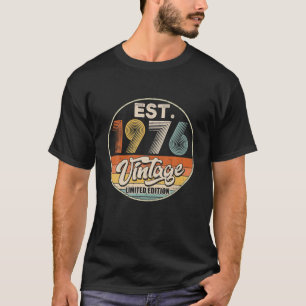 Vintage geboren in 1976 t-shirt