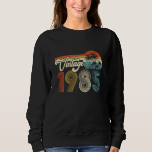 Vintage geboren in 1985 Retro 40e Verjaardagscadea Trui