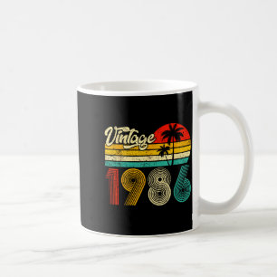 Vintage Geboren in 1986 Funny 40e Verjaardag 40 Ja Koffiemok