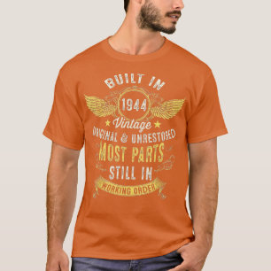Vintage gebouwd in 1944 De jaren veertig van de vo T-shirt