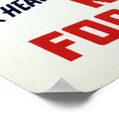 Vintage Gebruik een Hankie Sneezing Gezondheid Voe Poster (Hoek)