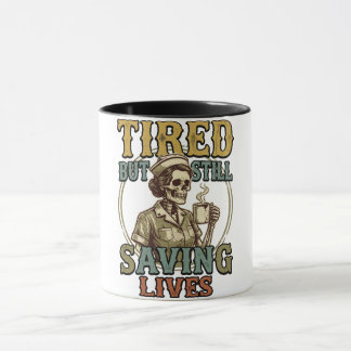 vintage gedecoreerde t-shirt ontwerp mok