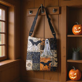Vintage Geest Halloween Collage Gotische Tas