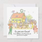 Vintage Gefeliciteerd met je nieuwe thuis (Achterkant)