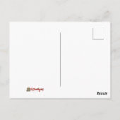 Vintage geïnspireerd briefkaart collage briefkaart (Achterkant)