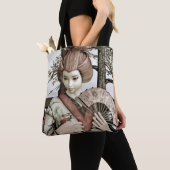 Vintage Geisha Tote Bag (Dichtbij)