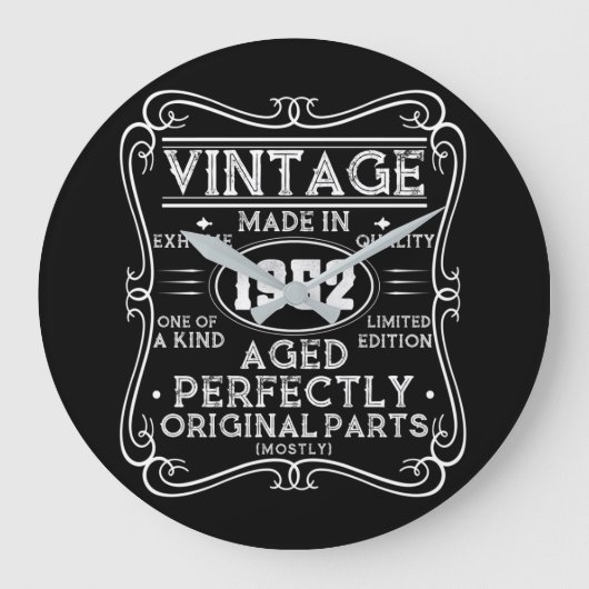 Vintage gemaakt in 1952 Retro Classic Grote Klok (Voorkant)