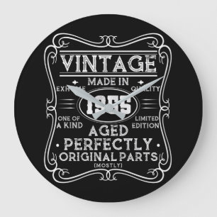 Vintage gemaakt in 1955 Retro Classic Grote Klok