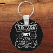Vintage gemaakt in 1957 Retro Classic Sleutelhanger (Voorkant)