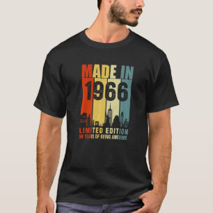 Vintage gemaakt in 1966 56 jaar wordt Geweldige T-shirt