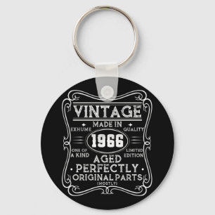 Vintage gemaakt in 1966 Retro Classic Sleutelhanger