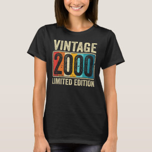 Vintage gemaakt in 2000 23 jaar oude cadeautjes, 2 t-shirt