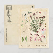 Vintage Geneesmiddel op natuurlijke wijze Briefkaart (Voorkant / Achterkant)