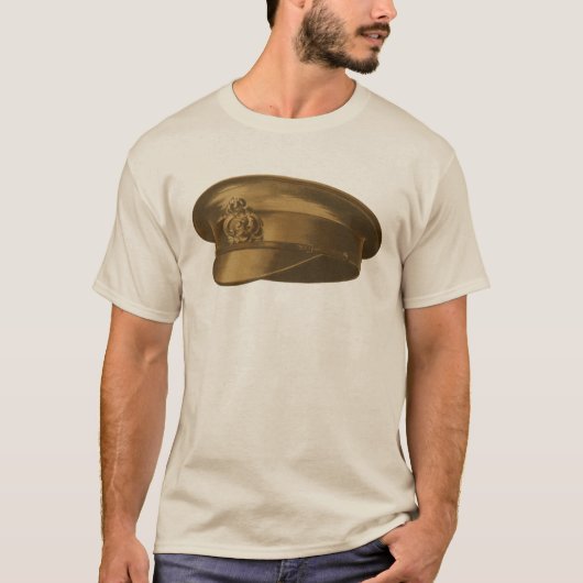 Vintage General Cap - World War T-shirt (Voorkant)