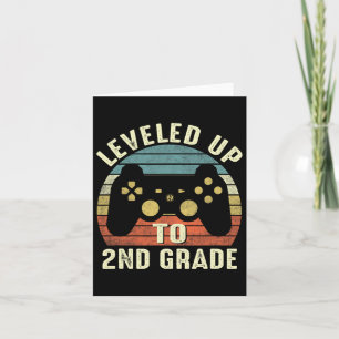 Vintage genivelleerd tot 2e klas Byck naar school Kaart