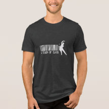 Vintage Gentleman Barcode Dancer heren zwart