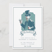 Vintage Gentleman | Groomsman-verzoekkaart Kaart (Voorkant)