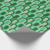 Vintage Geometric Wrapping Paper Cadeaupapier (Hoek)