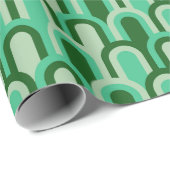 Vintage Geometric Wrapping Paper Cadeaupapier (Rol Hoek)