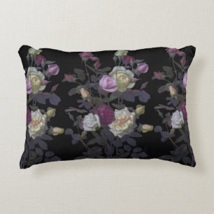 Vintage George Lambdin Stilleven met rozen Accent Kussen