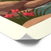 Vintage Georgetown Texas Poster (Hoek)