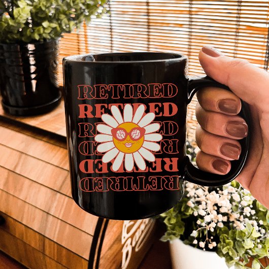 Vintage Gepensioneerd, Retro Pensioenpartij Vrouwe Koffiemok