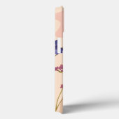 'Vintage Geperste Wilde Bloem Boho' iPhone 13 Hoes (Achterkant / Rechts)