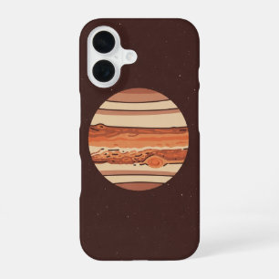 Vintage gestileerde Jupiter iPhone 16 Hoesje