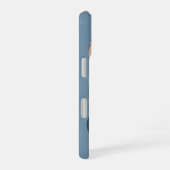 Vintage gestileerde schelp iPhone 16 hoesje (Rechterkant)