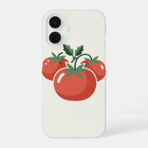 Vintage gestileerde tomaten iPhone 16 hoesje