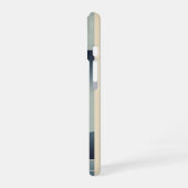 Vintage gestileerde waterval iPhone 16 hoesje (Linkerkant)