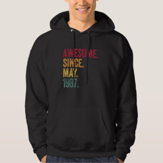Vintage - Geweldig sinds mei 1987 38e verjaardag 3 Hoodie