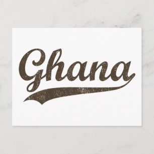 Vintage Ghana Briefkaart