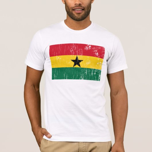 Vintage Ghana T-shirt (Voorkant)