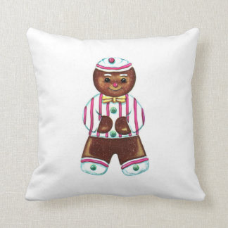 Vintage Gingerbrood Man Sierkussen