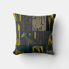 vintage giraff 2 kussen